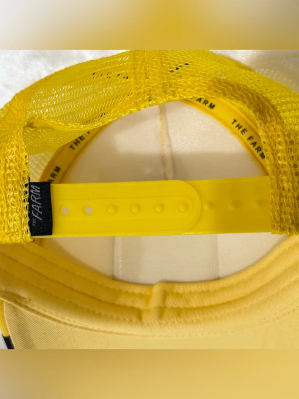 Goorin Bros The Farm Kid Goat Trucker Hat Kids O/S Yellow Summer Streetwear